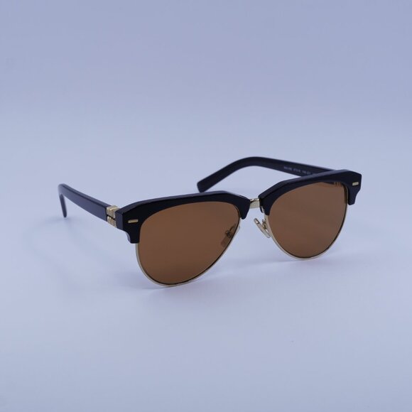 Miu Miu MU09ZS 1AB2Z1 Sunglasses Black Aviator Frame main image 5